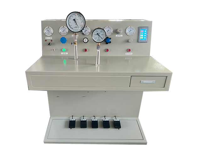 Vacuum pressure calibration table